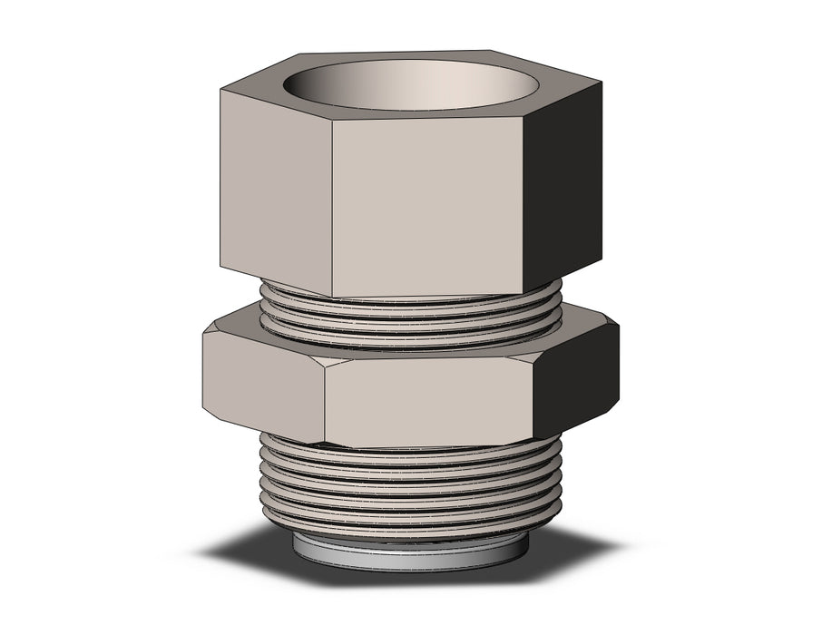 KQ2E10-03N FITTING, BULKHEAD CONNECTOR