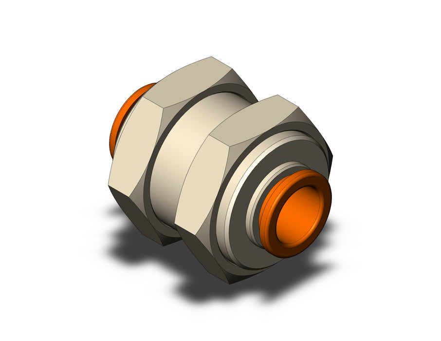 KQ2E11-00A FITTING, BULKHEAD UNION