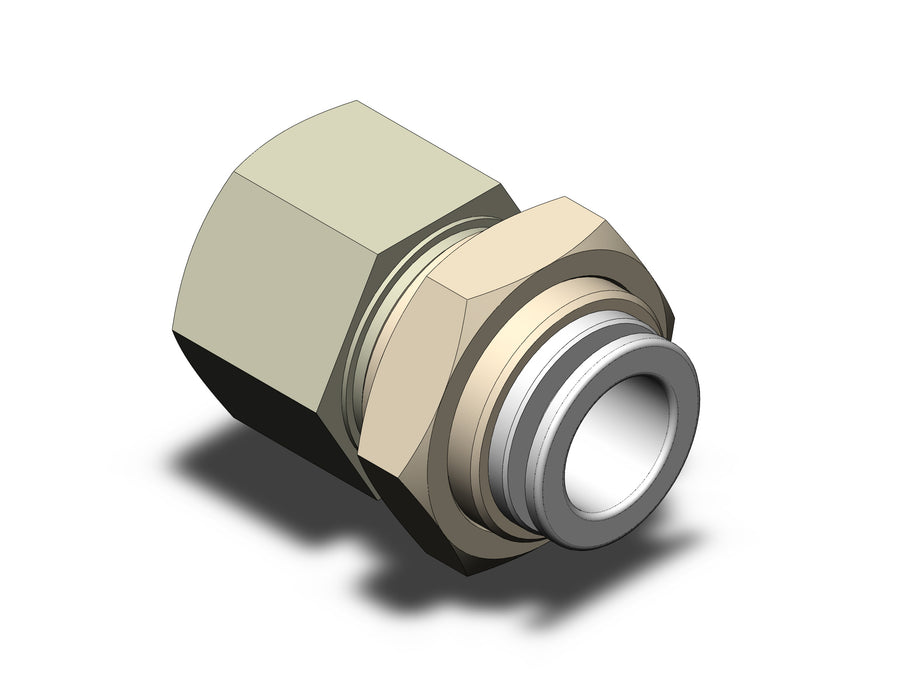 KQ2E12-04A FITTING ,BULKHEAD CONNECTOR