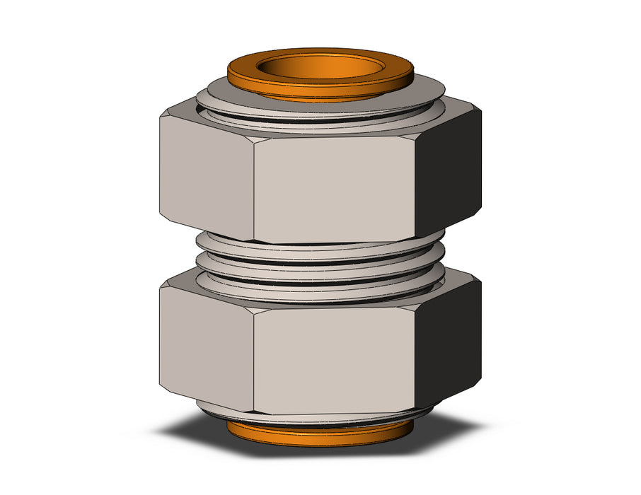 KQ2E13-00N FITTING, BULKHEAD UNION