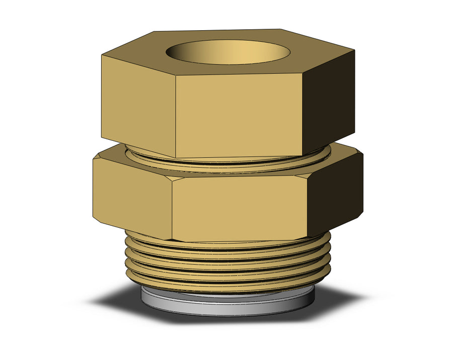 KQ2E16-03A FITTING, BULKHEAD CONNECTOR