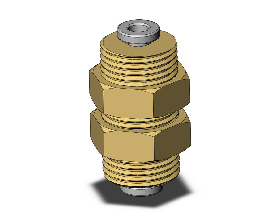 KQ2E23-00A FITTING, BULKHEAD UNION