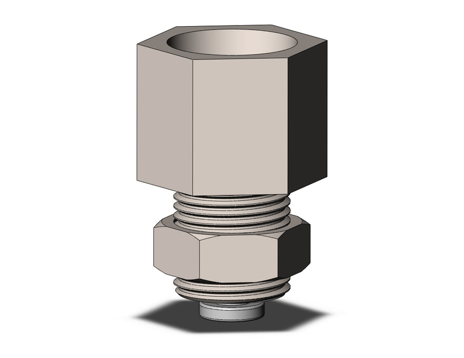 KQ2E23-02N FITTING ,BULKHEAD CONNECTOR