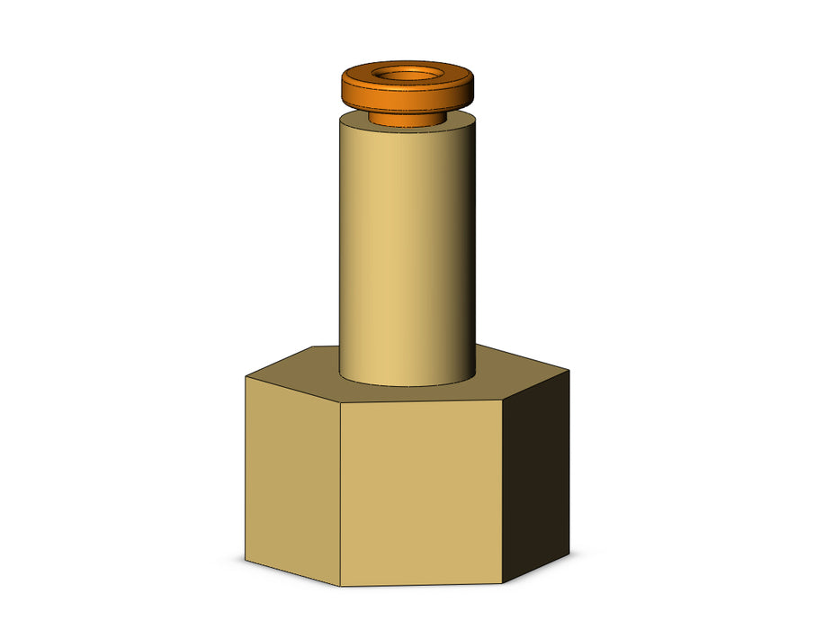 KQ2F01-34A FITTING, FEMALE CONNECTOR