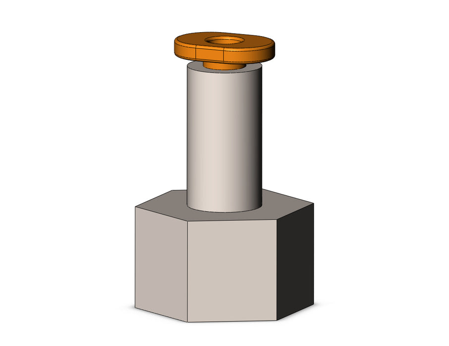 KQ2F01-34N1 FITTING, FEMALE CONNECTOR