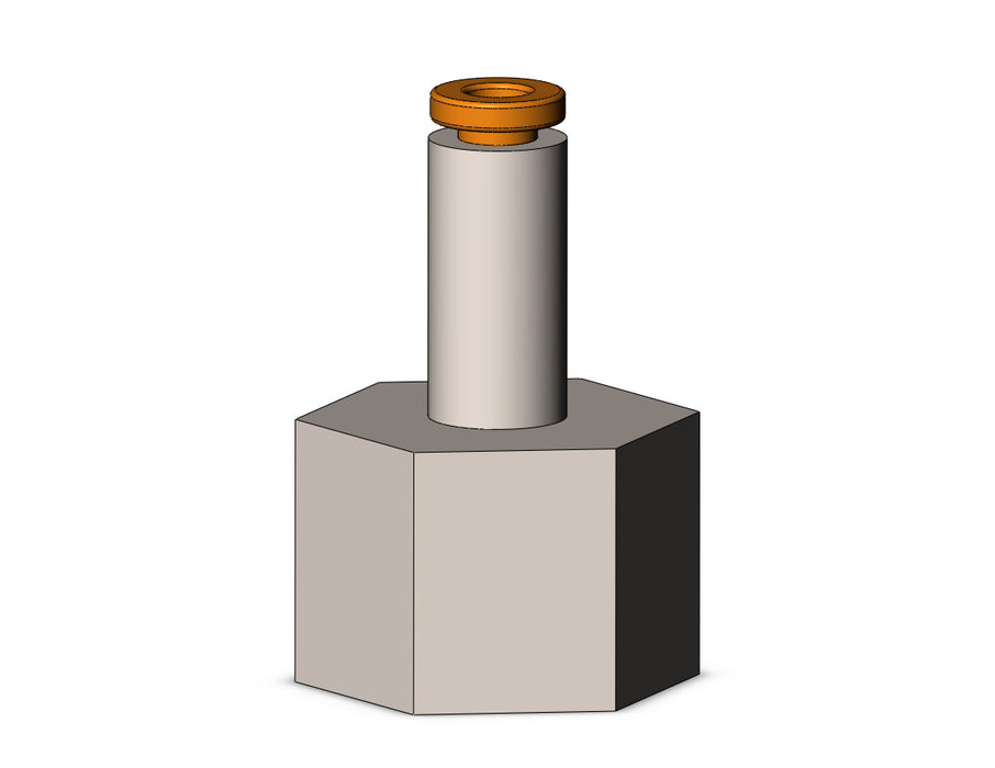 KQ2F01-35N FITTING, FEMALE CONNECTOR