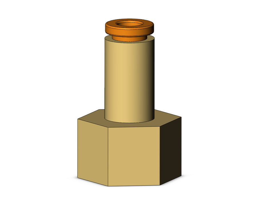 KQ2F03-34A FITTING, FEMALE CONNECTOR