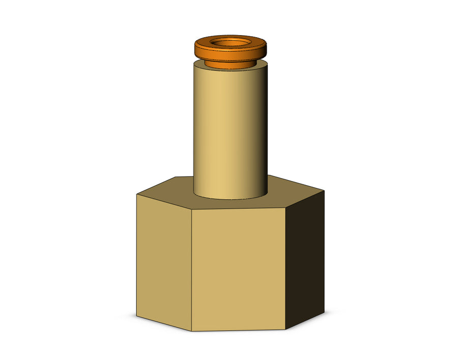 KQ2F03-35A FITTING, FEMALE CONNECTOR