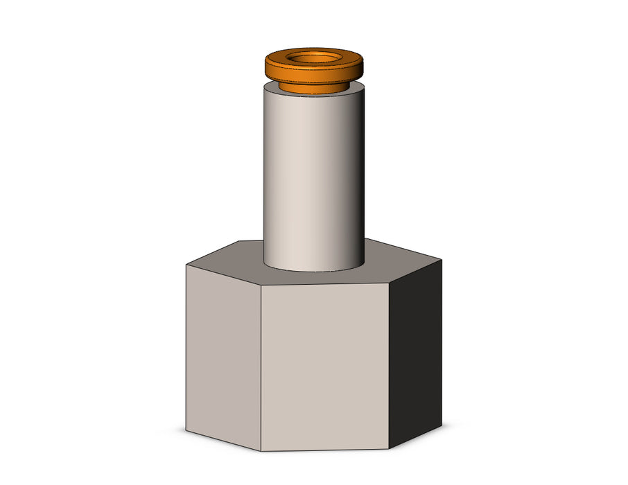 KQ2F03-35N FITTING, FEMALE CONNECTOR