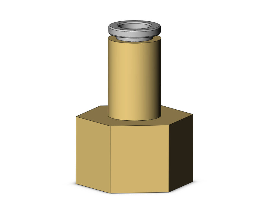 KQ2F06-03A FITTING, FEMALE CONNECTOR