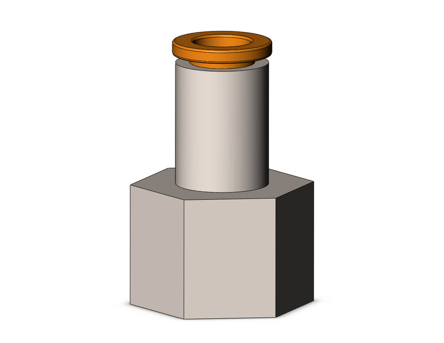 KQ2F07-35N FITTING, FEMALE CONNECTOR