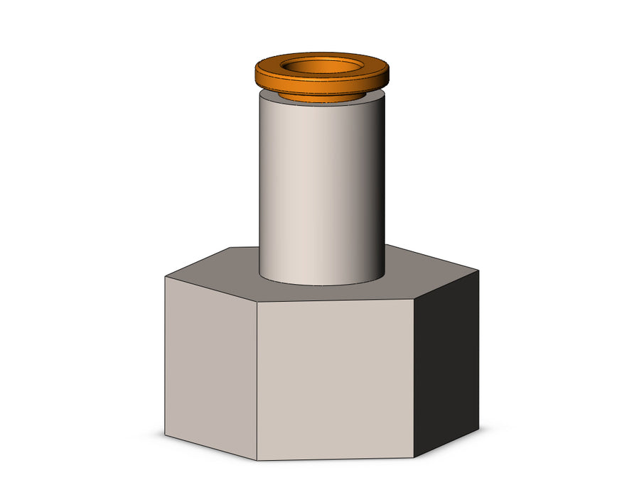KQ2F07-36N FITTING, FEMALE CONNECTOR