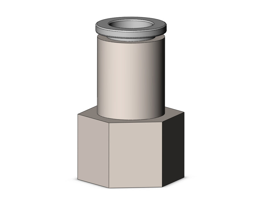 KQ2F08-02N FITTING, FEMALE CONNECTOR