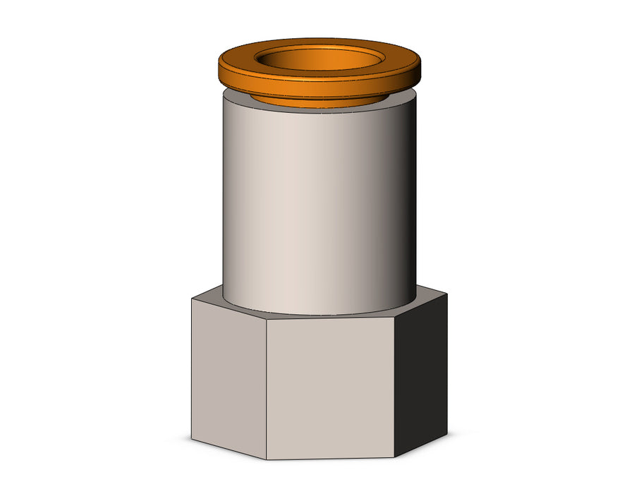KQ2F09-34N FITTING, FEMALE CONNECTOR