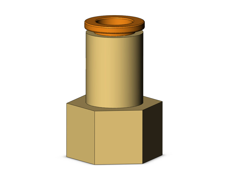 KQ2F09-35A FITTING, FEMALE CONNECTOR