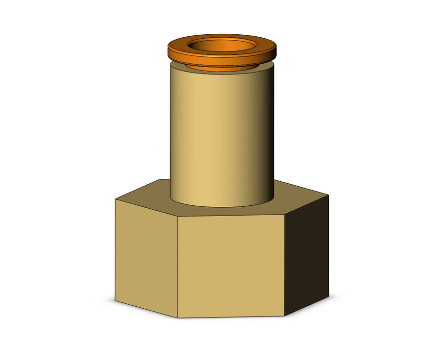 KQ2F09-36A FITTING, FEMALE CONNECTOR