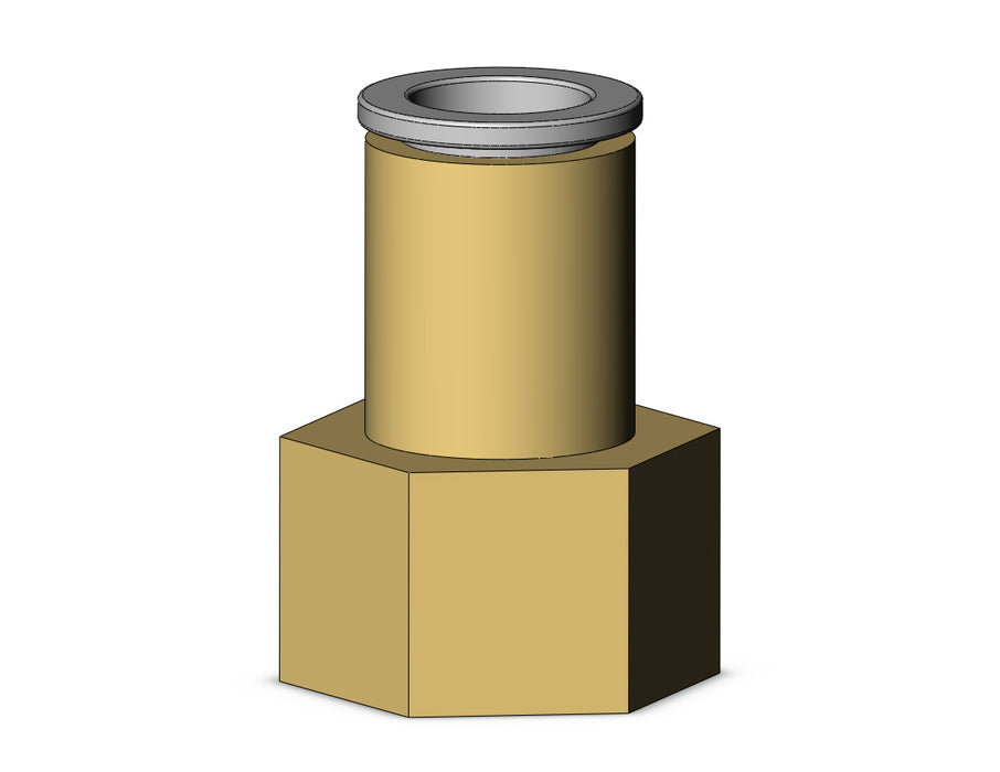 KQ2F10-G03A FITTING, FEMALE CONNECTOR
