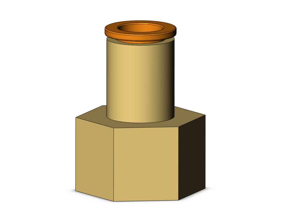 KQ2F11-37A FITTING, FEMALE CONNECTOR