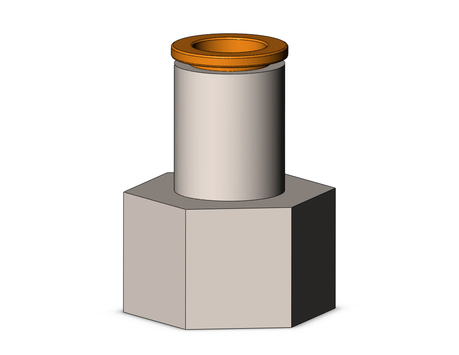 KQ2F11-37N FITTING, FEMALE CONNECTOR