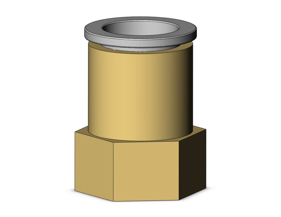 KQ2F16-03A FITTING, FEMALE CONNECTOR
