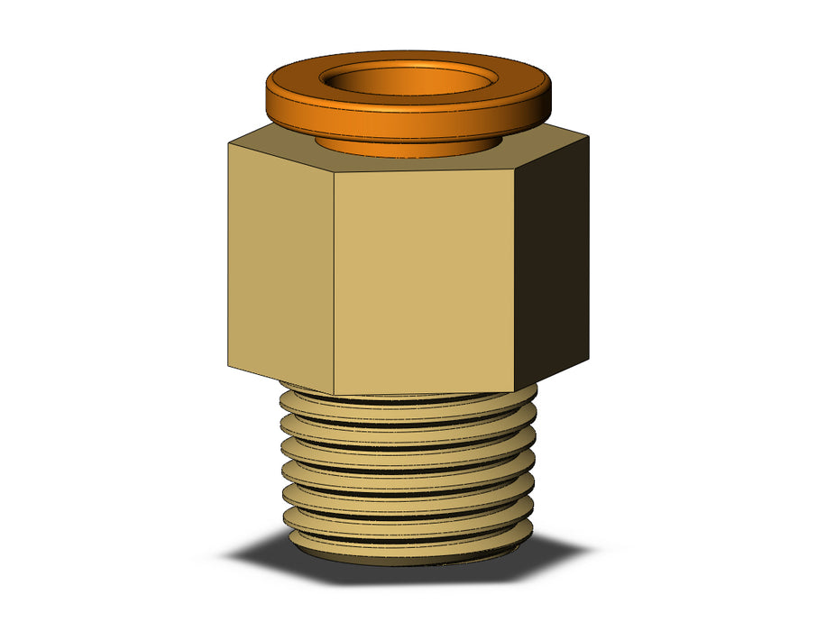 KQ2H07-01AS FITTING, MALE CONNECTOR