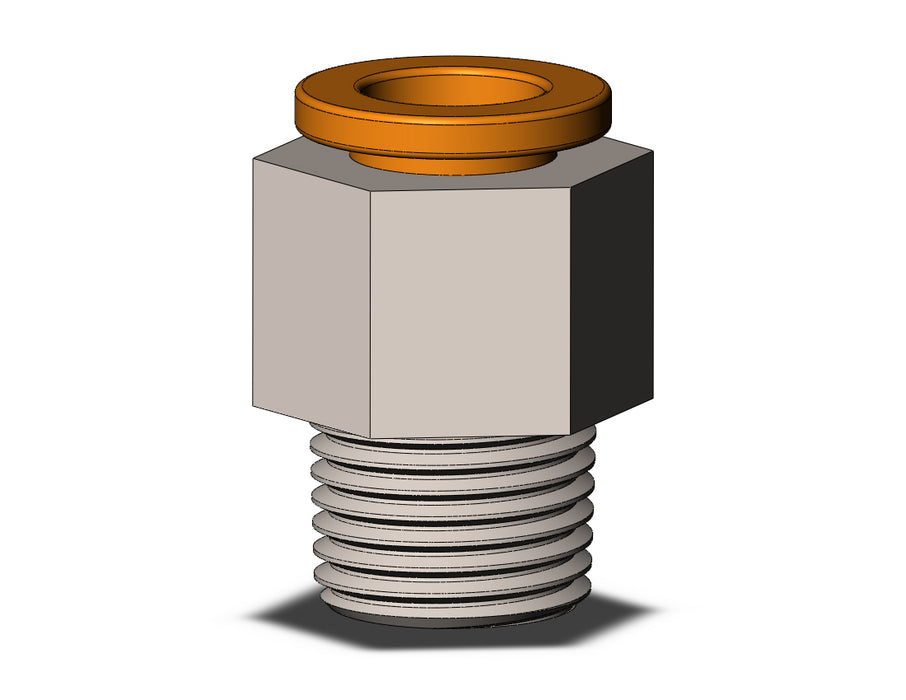 KQ2H07-01N FITTING, MALE CONNECTOR