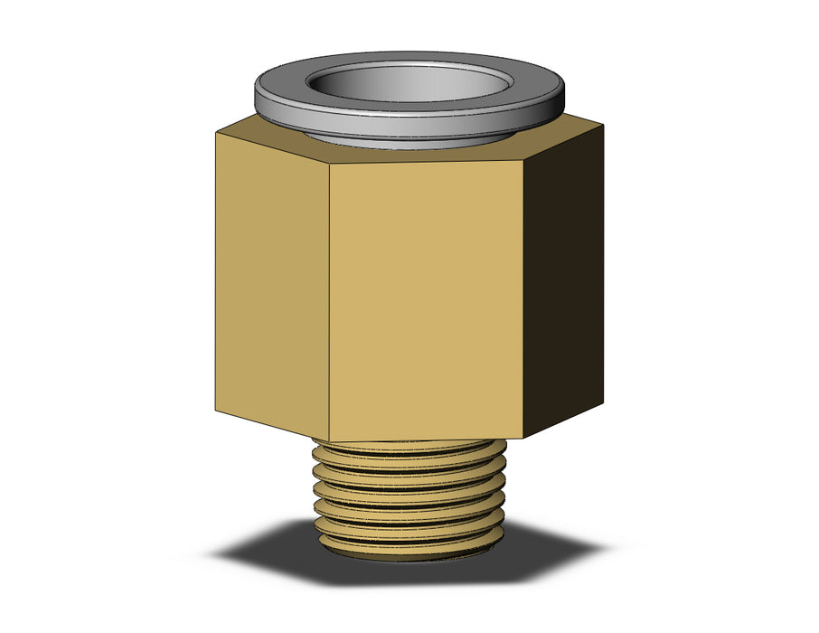 KQ2H10-01A FITTING, MALE CONNECTOR