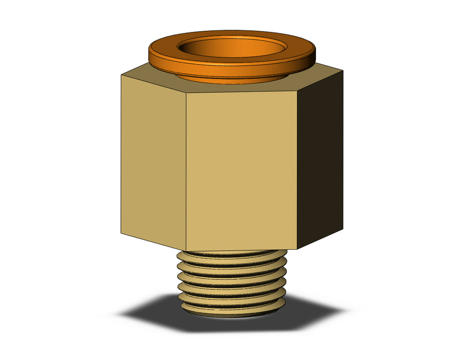KQ2H11-34A FITTING, MALE CONNECTOR