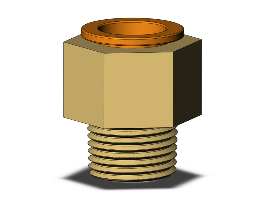 KQ2H13-36A FITTING, MALE CONNECTOR