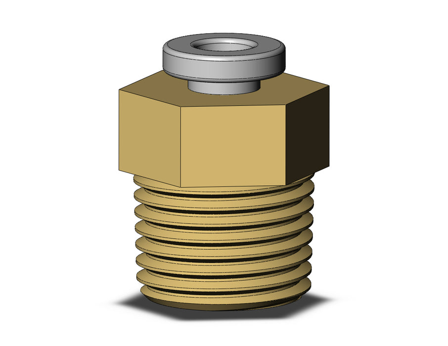 KQ2H23-01A FITTING, MALE CONNECTOR