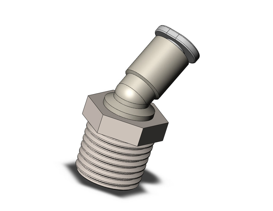 KQ2K04-02NS1 FITTING, 45 DEG MALE ELBOW