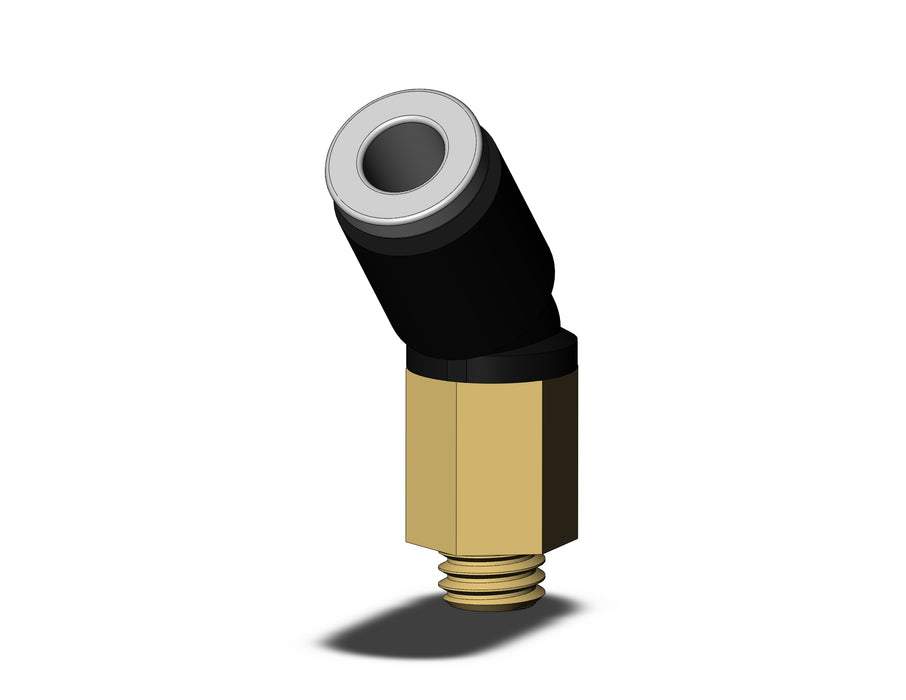 KQ2K04-M5A-X35 FITTING, 45 DEG MALE ELBOW