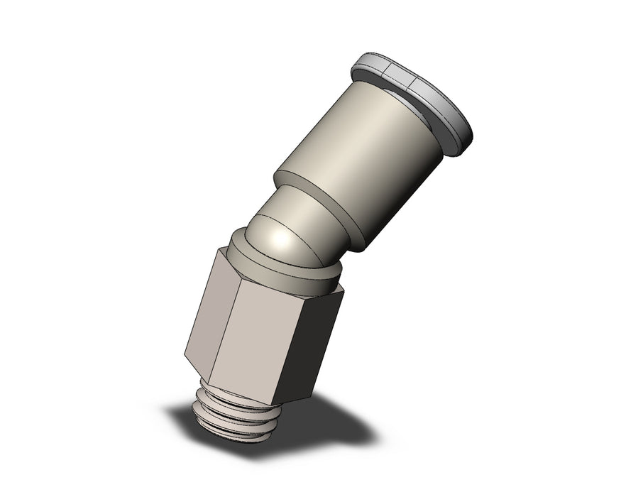 KQ2K04-M6N1 FITTING, 45 DEG MALE ELBOW
