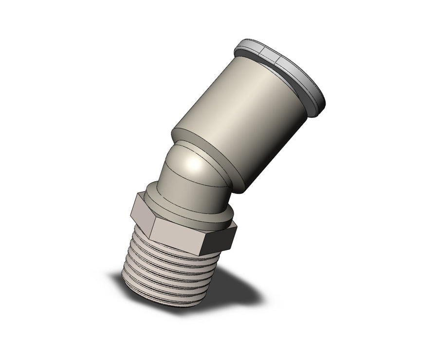 KQ2K06-01NS1 FITTING, 45 DEG MALE ELBOW