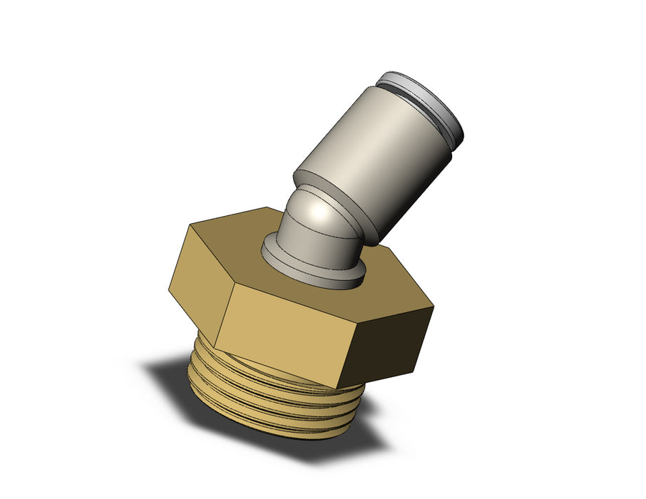 KQ2K06-03AP FITTING, 45 DEG MALE ELBOW