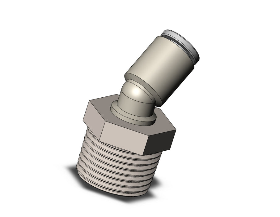 KQ2K06-03N FITTING, 45 DEG MALE ELBOW