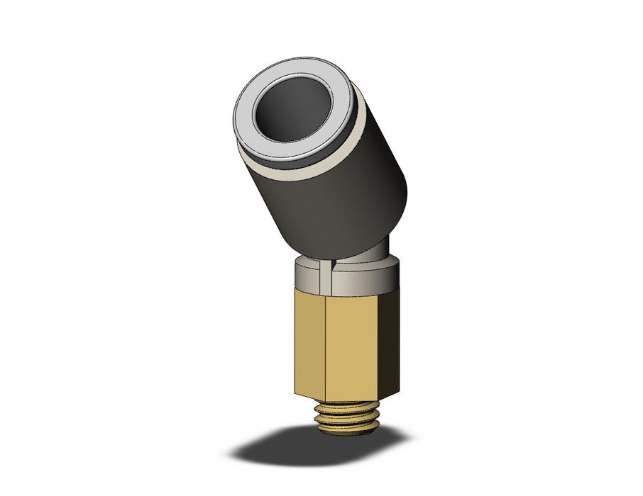 KQ2K06-M5A FITTING, 45 DEG MALE ELBOW