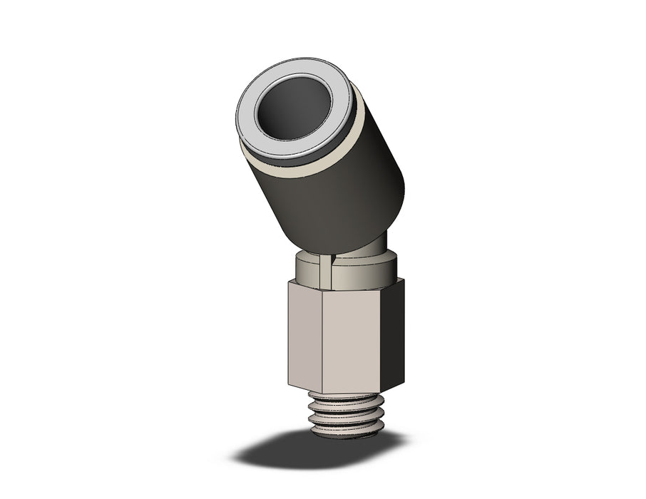KQ2K06-M6N FITTING, 45 DEG MALE ELBOW