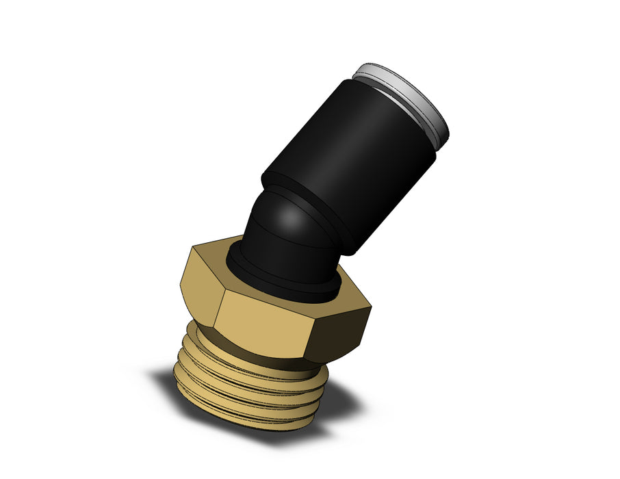 KQ2K06-U02A-X35 FITTING, 45 DEG MALE ELBOW
