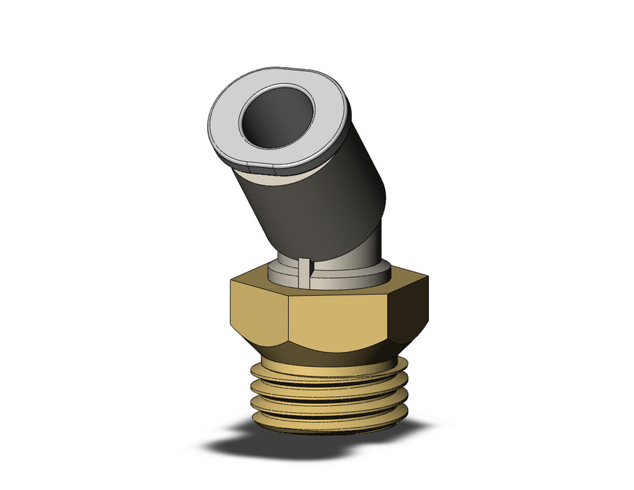 KQ2K06-U02A1 FITTING, 45 DEG MALE ELBOW