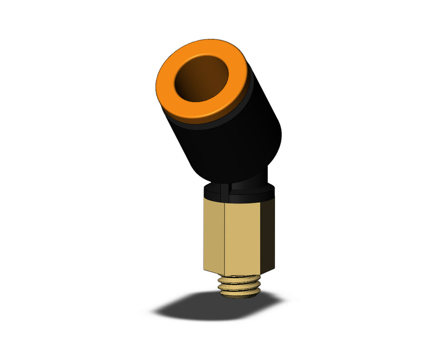 KQ2K07-32A-X35 FITTING, 45 DEG MALE ELBOW
