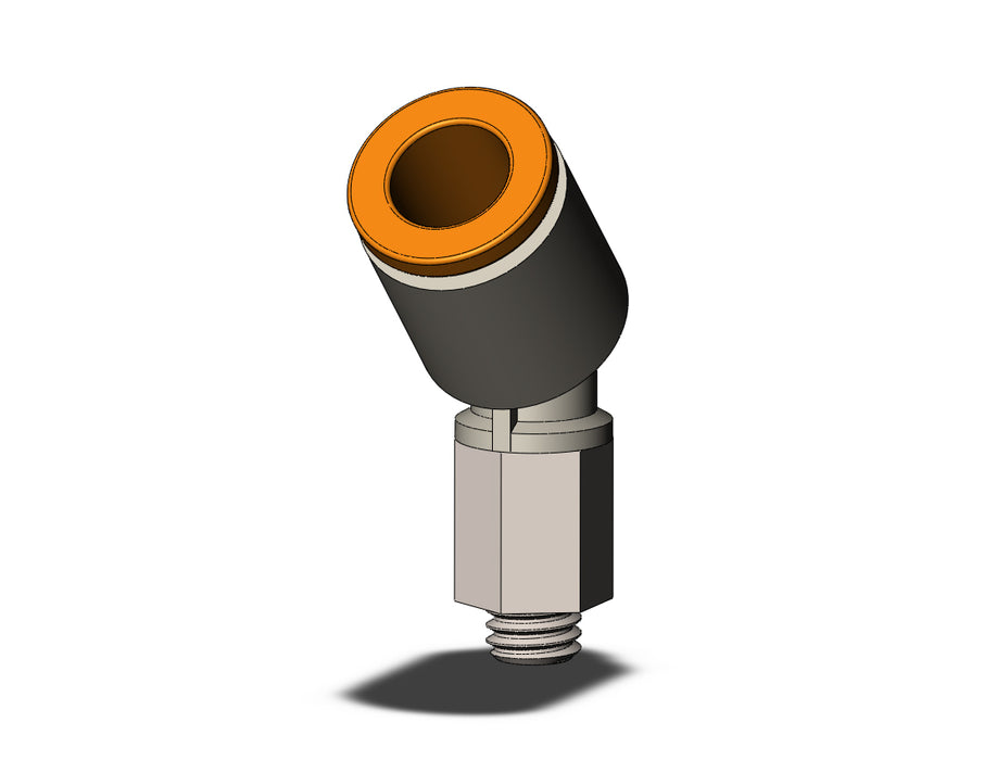 KQ2K07-32N FITTING, 45 DEG MALE ELBOW