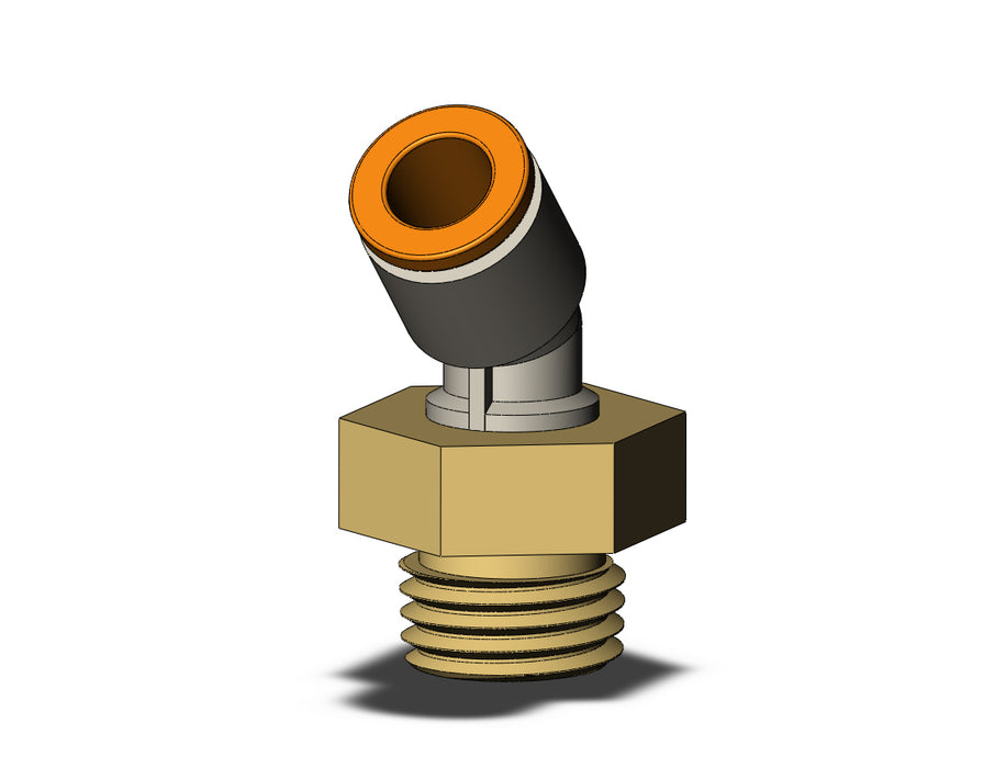 KQ2K07-35AP FITTING, 45 DEG MALE ELBOW