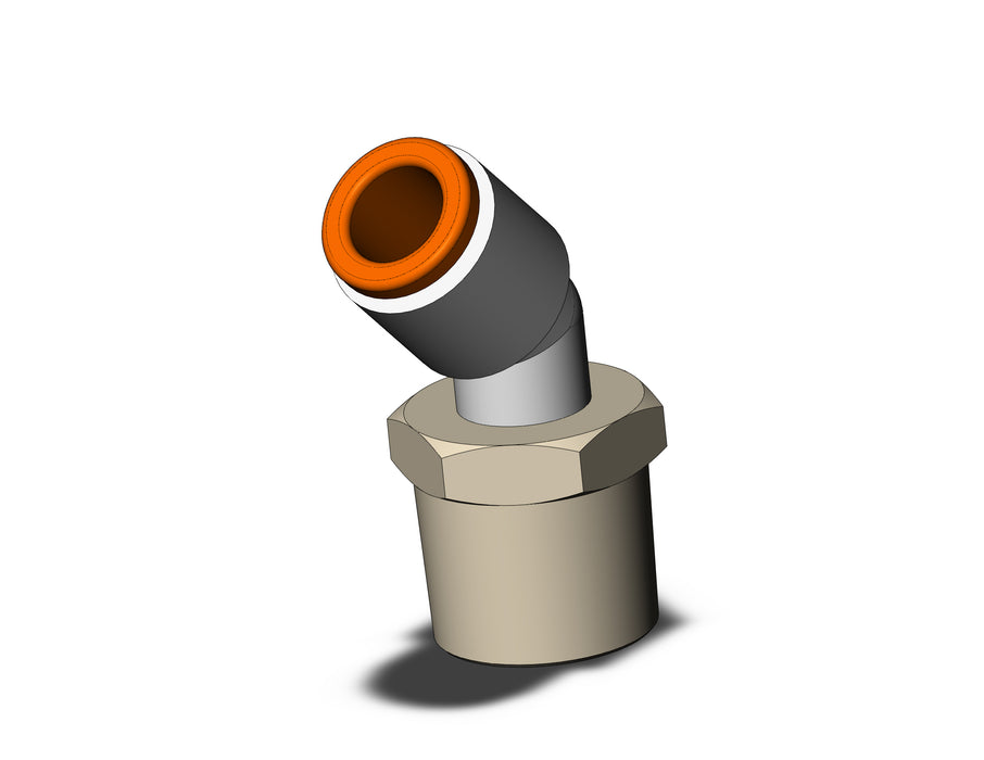 KQ2K07-35AS FITTING, 45 DEG MALE ELBOW