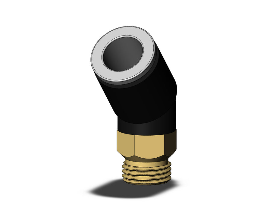 KQ2K08-U01A-X35 FITTING, 45 DEG MALE ELBOW