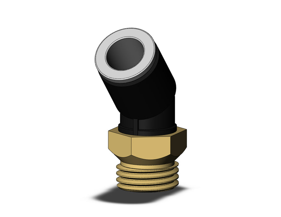 KQ2K08-U02A-X35 FITTING, 45 DEG MALE ELBOW
