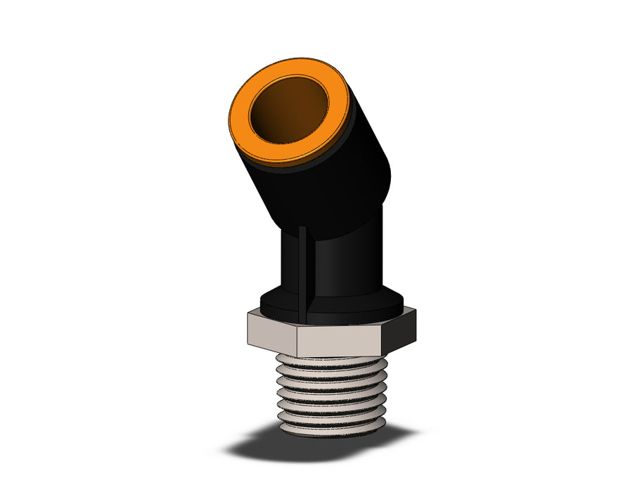KQ2K11-35NS-X35 FITTING, 45 DEG MALE ELBOW