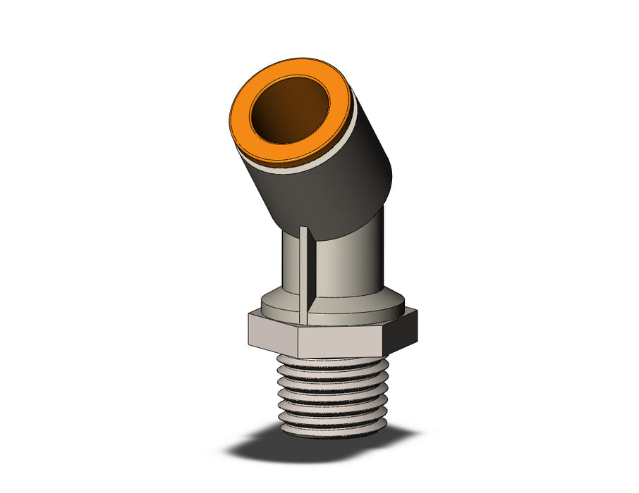 KQ2K11-35NS FITTING, 45 DEG MALE ELBOW
