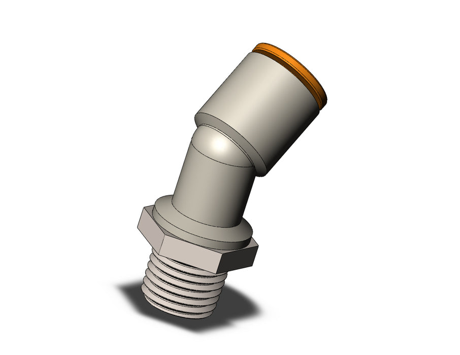 KQ2K11-35N FITTING, 45 DEG MALE ELBOW