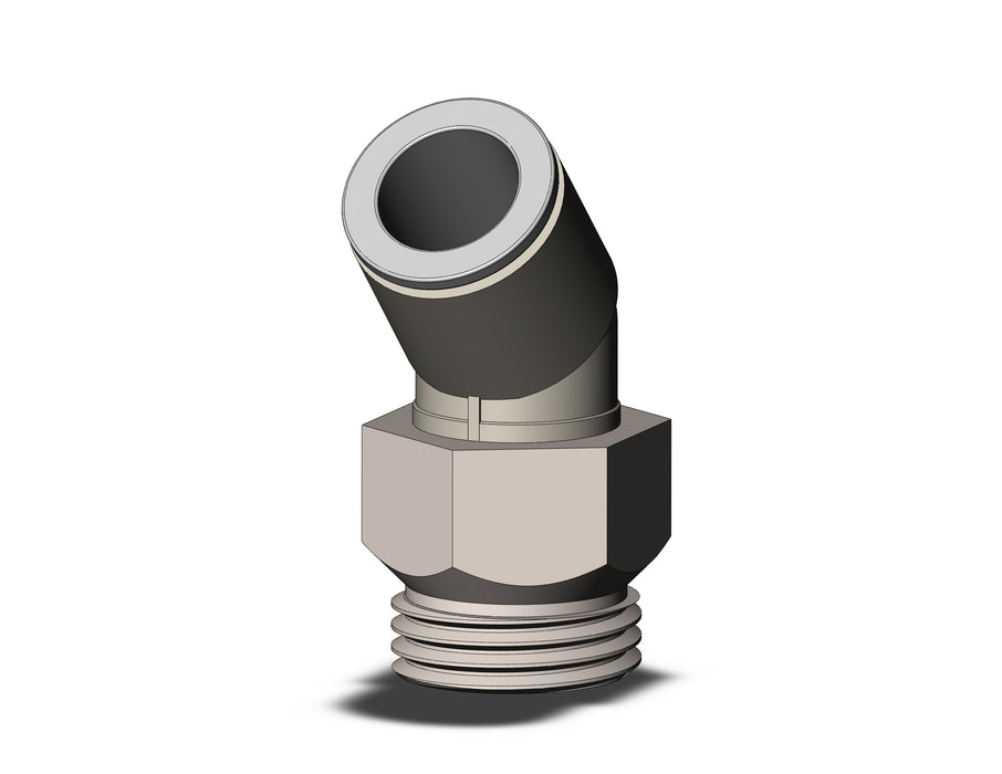 KQ2K12-U04N FITTING, 45 DEG MALE ELBOW
